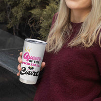 Pickleball Gifts For Women Tumbler Cup Queen Of The Court
