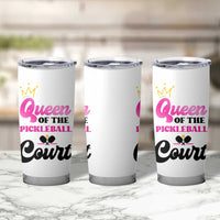 Pickleball Gifts For Women Tumbler Cup Queen Of The Court