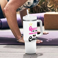 Pickleball Gifts For Women Tumbler With Handle Queen Of The Court