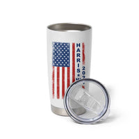 Harris Walz Waltz 2024 Tumbler Cup USA Flag American Election - Wonder Print Shop