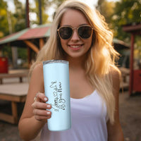 Personalized Vet Tech Skinny Tumbler Custom Name Vet Staff Appreciation Gift Tarot Card - Wonder Print Shop