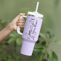 Personalized Vet Tech Tumbler With Handle Tarot Card Custom Name Vet Staff Appreciation Gift - Wonder Print Shop
