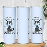 Personalized Veterinarian Vet Tech Skinny Tumbler Custom Name Vet Staff Gift Veterinarian Graduation - Wonder Print Shop