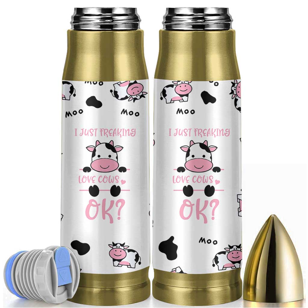 Cow Gifts For Women Bullet Tumbler Funny Cow Lovers Gift For Women Girlfrend Kids