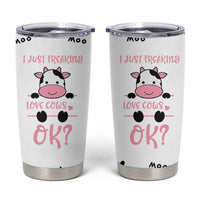 Cow Gifts For Women Tumbler Cup Funny Cow Lovers Gift For Women Girlfrend Kids