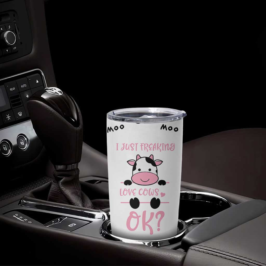 Cow Gifts For Women Tumbler Cup Funny Cow Lovers Gift For Women Girlfrend Kids