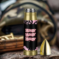 Howdy Cowgirl Bullet Tumbler Western Girl Country Rodeo Pink Cowgirl