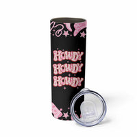 Howdy Cowgirl Skinny Tumbler Western Girl Country Rodeo Pink Cowgirl