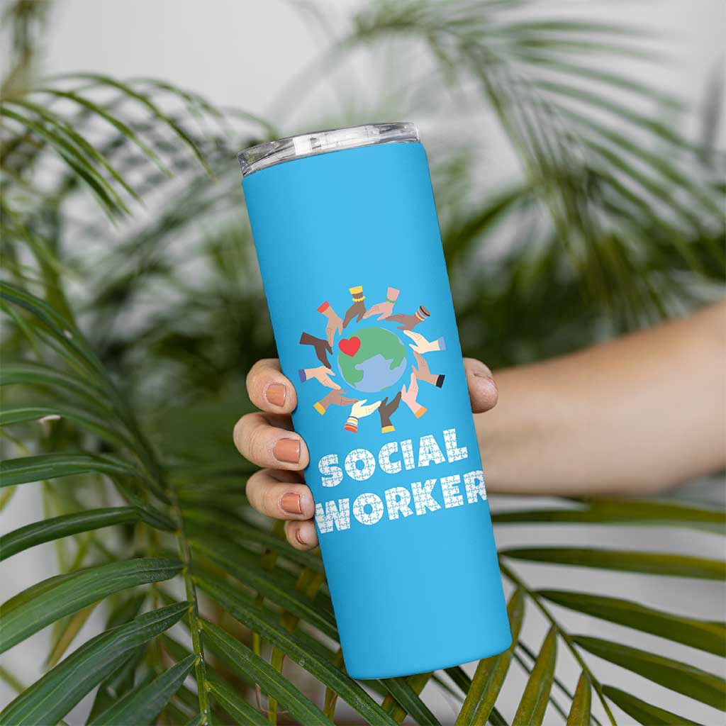 Social Worker Gifts Skinny Tumbler Appreciation Gifts For Social Works Practitioner