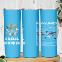 Social Worker Gifts Skinny Tumbler Appreciation Gifts For Social Works Practitioner