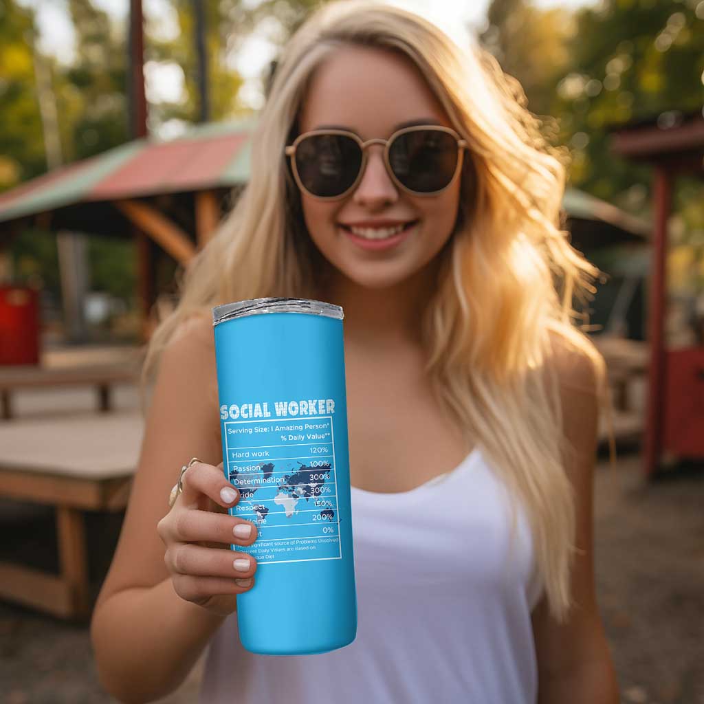 Social Worker Gifts Skinny Tumbler Appreciation Gifts For Social Works Practitioner