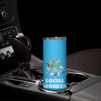 Social Worker Gifts Skinny Tumbler Appreciation Gifts For Social Works Practitioner