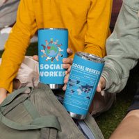 Social Worker Gifts Tumbler Cup Appreciation Gifts For Social Works Practitioner
