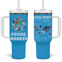 Social Worker Gifts Tumbler With Handle Appreciation Gifts For Social Works Practitioner