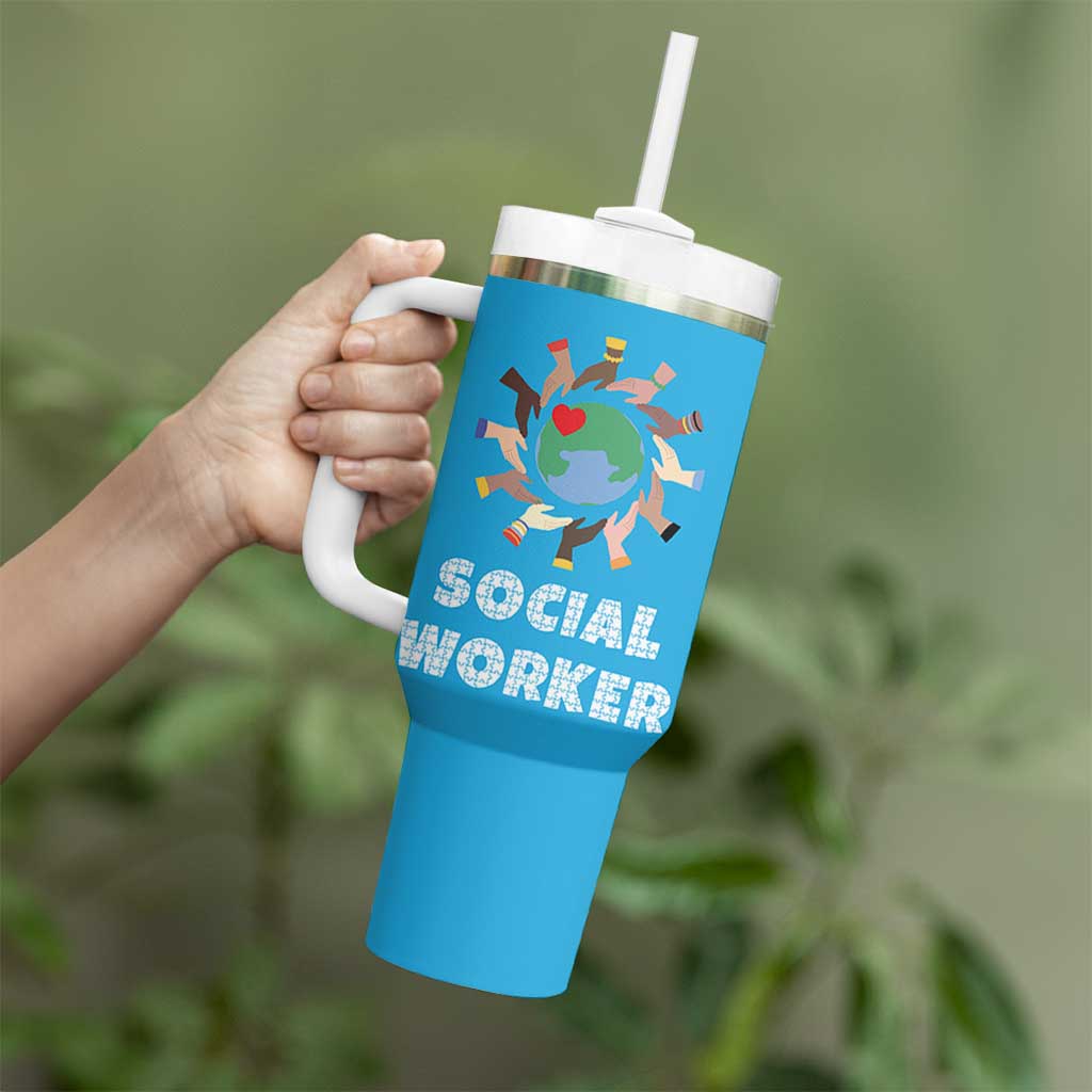Social Worker Gifts Tumbler With Handle Appreciation Gifts For Social Works Practitioner