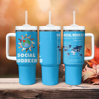 Social Worker Gifts Tumbler With Handle Appreciation Gifts For Social Works Practitioner