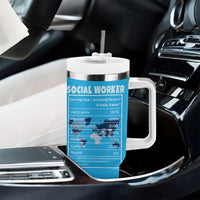 Social Worker Gifts Tumbler With Handle Appreciation Gifts For Social Works Practitioner