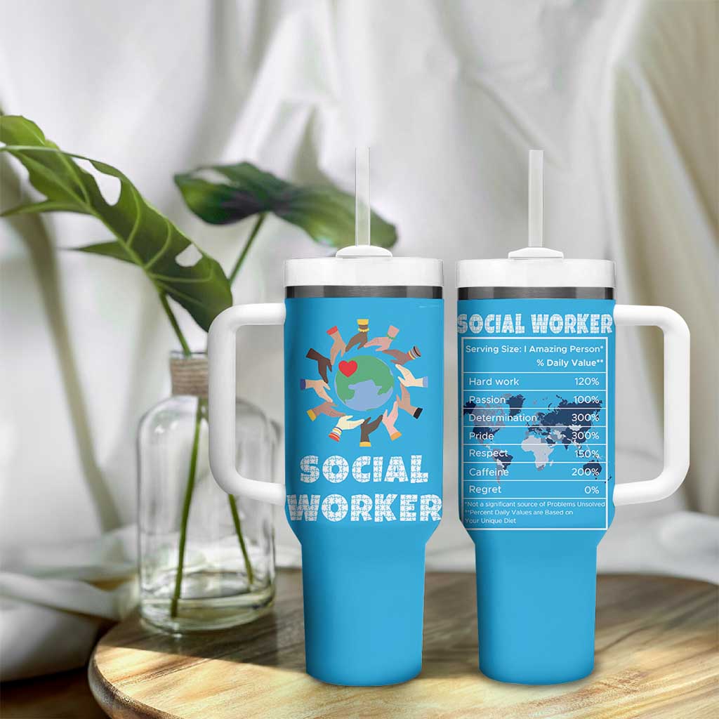 Social Worker Gifts Tumbler With Handle Appreciation Gifts For Social Works Practitioner