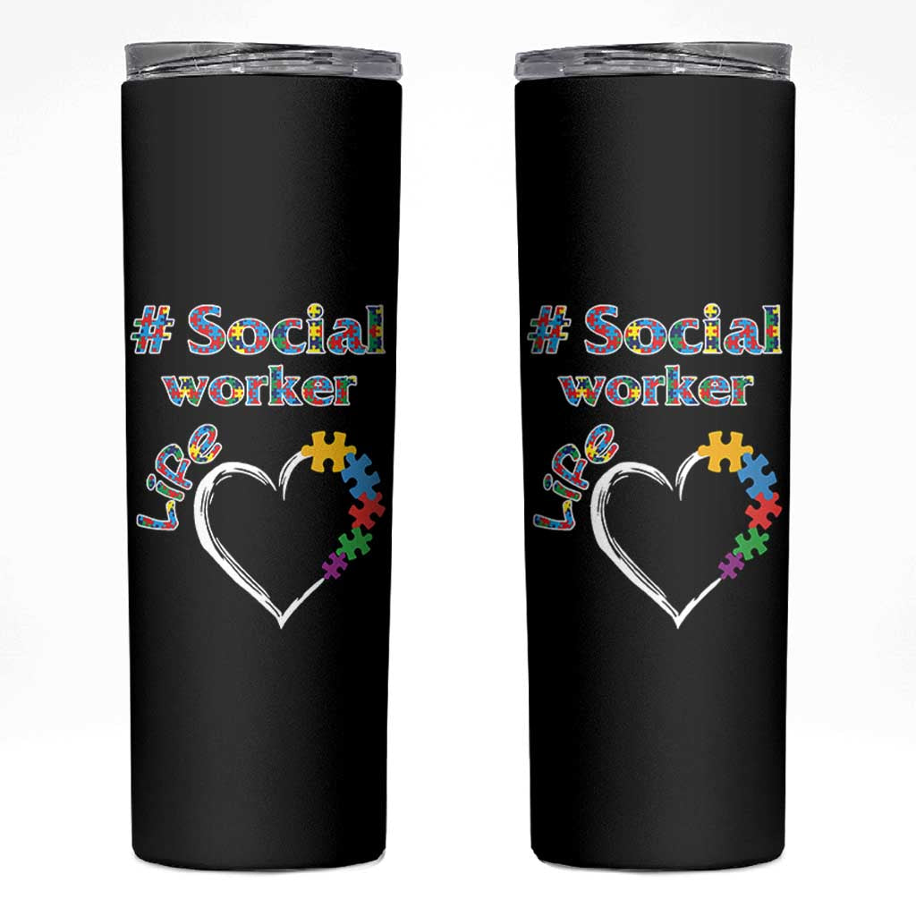 Social Worker Gifts Skinny Tumbler Social Works Practitioner Appreciation Week