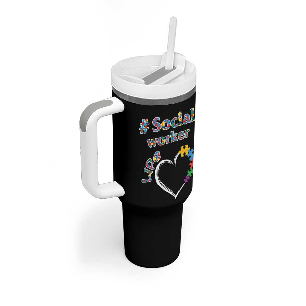 Social Worker Gifts Tumbler With Handle Social Works Practitioner Appreciation Week