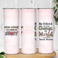 Social Worker Gifts For Women Skinny Tumbler Gift for Social Work Week Office Coworker