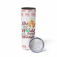 Social Worker Gifts For Women Skinny Tumbler Social Works Practitioner Appreciation Week