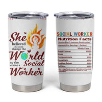 Social Worker Gifts For Women Tumbler Cup Social Works Practitioner Appreciation Week
