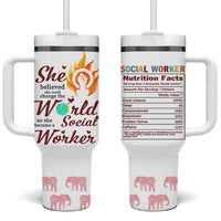 Social Worker Gifts For Women Tumbler With Handle Social Works Practitioner Appreciation Week