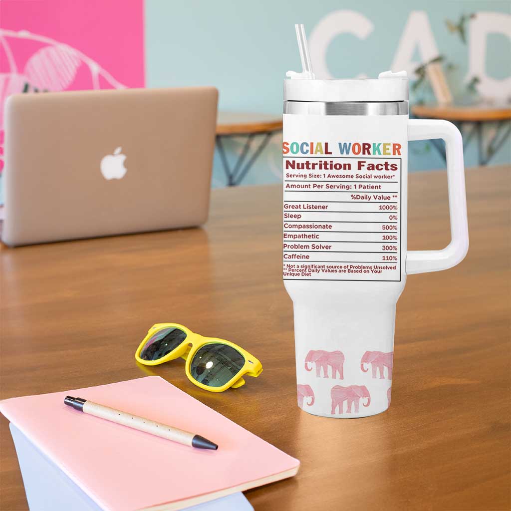 Social Worker Gifts For Women Tumbler With Handle Social Works Practitioner Appreciation Week