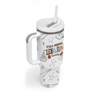 Teacher Life Tumbler With Handle Teaching Is A Work Of Heart Appreciation Gifts From Students