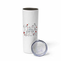 Funny Nurse Skinny Tumbler I Will Stab You Nursing School Graduation RN Nurses
