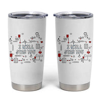 Funny Nurse Tumbler Cup I Will Stab You Nursing School Graduation RN Nurses