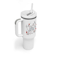 Funny Nurse Tumbler With Handle I Will Stab You Nursing School Graduation RN Nurses