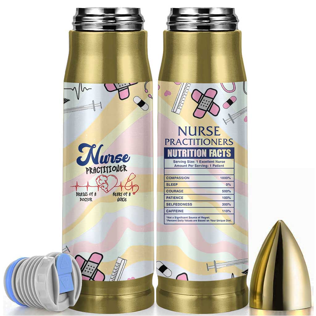 Nurses Practitioner Bullet Tumbler NP Gifts For Women Nursing School