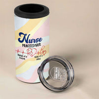 Nurses Practitioner 4 in 1 Can Cooler Tumbler NP Gifts For Women Nursing School
