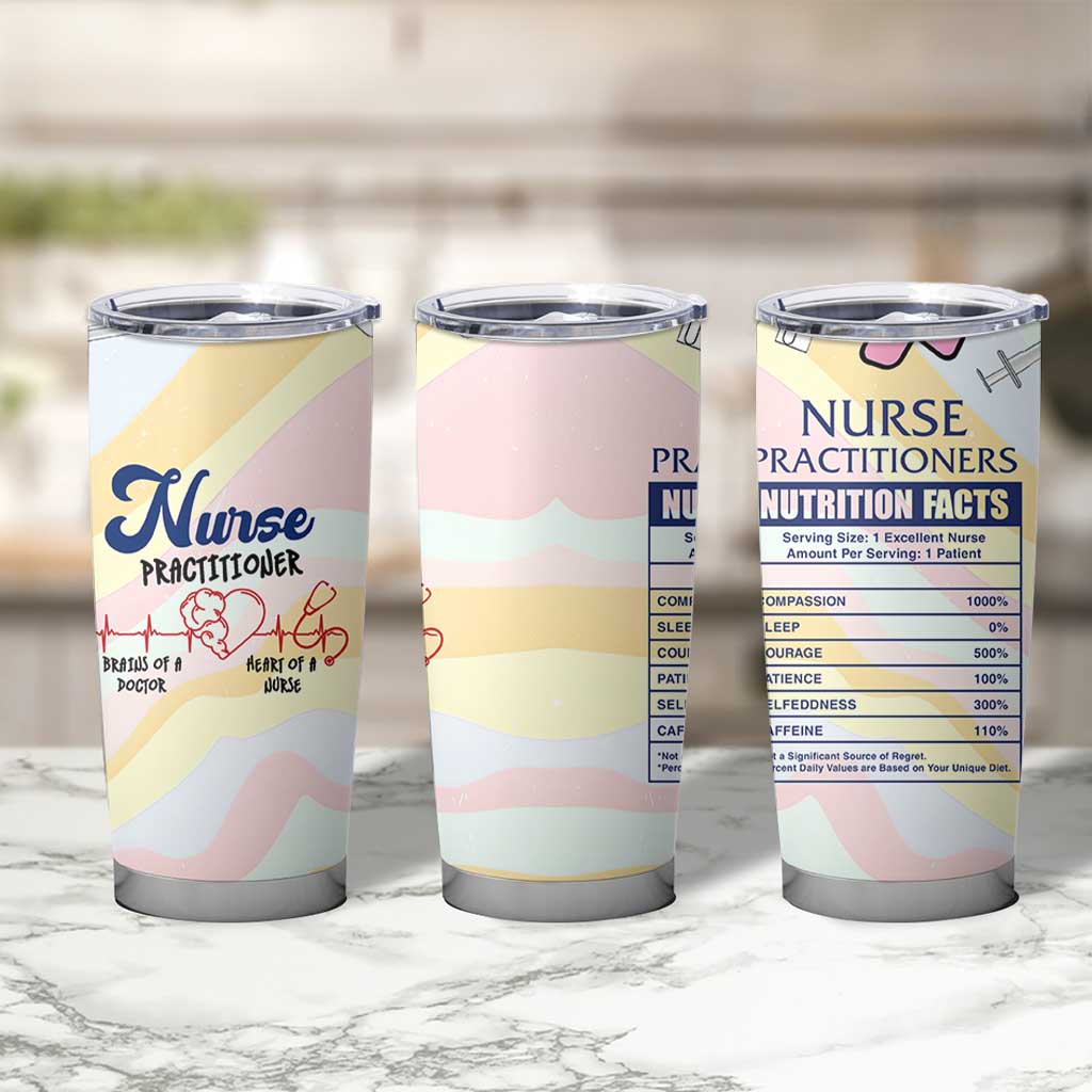 Nurses Practitioner Tumbler Cup NP Gifts For Women Nursing School