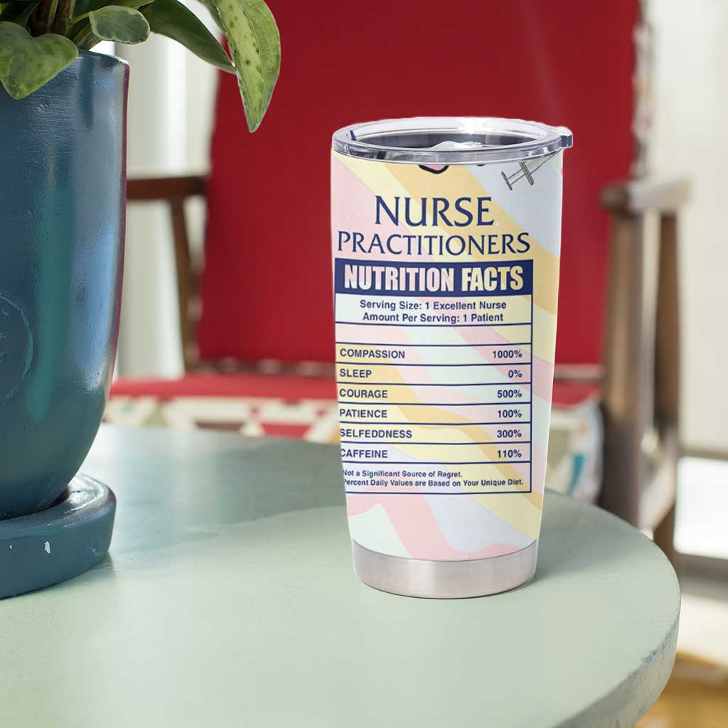 Nurses Practitioner Tumbler Cup NP Gifts For Women Nursing School