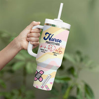 Nurses Practitioner Tumbler With Handle NP Gifts For Women Nursing School