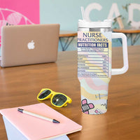 Nurses Practitioner Tumbler With Handle NP Gifts For Women Nursing School