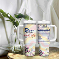 Nurses Practitioner Tumbler With Handle NP Gifts For Women Nursing School