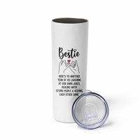 Bestie Gifts Skinny Tumbler Funny Best Friend Gift Heres To Another Year Of Us
