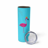 Gifts For Flamingo Lover Skinny Tumbler Positive Flamingo Affirmation Gifts