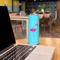 Gifts For Flamingo Lover Skinny Tumbler Positive Flamingo Affirmation Gifts