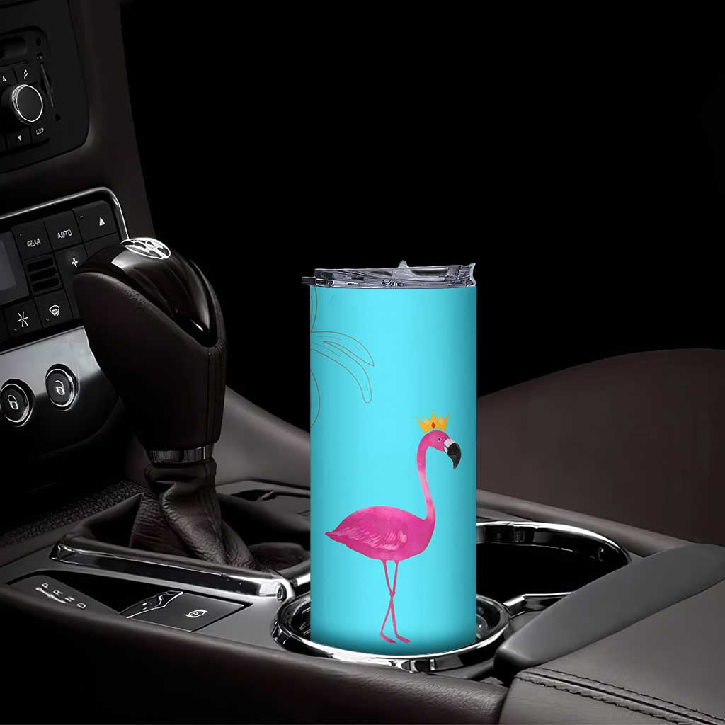 Gifts For Flamingo Lover Skinny Tumbler Positive Flamingo Affirmation Gifts