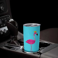 Gifts For Flamingo Lover Tumbler Cup Positive Flamingo Affirmation Gifts