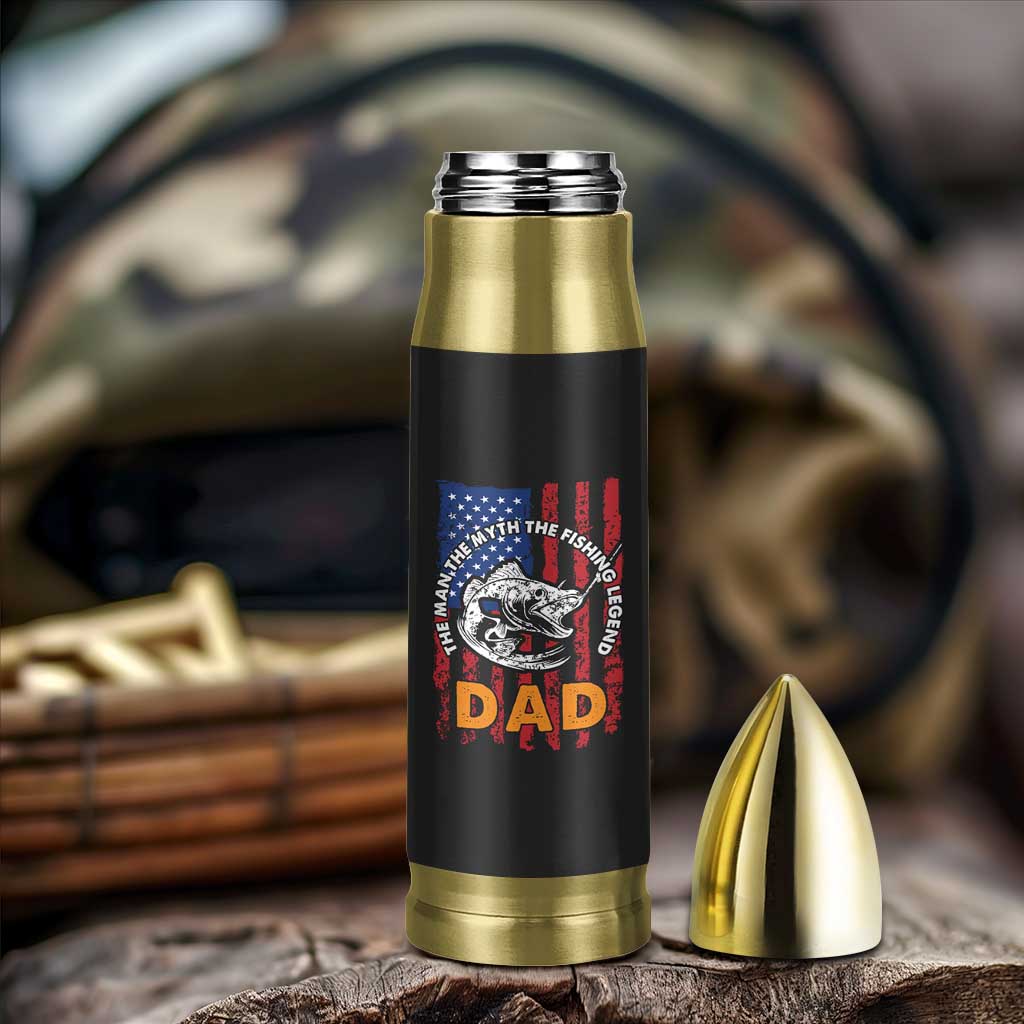 Funny Fishing Fathers Day Bullet Tumbler I Can't Work Today My Arm Is In A Cast Dad Gifts