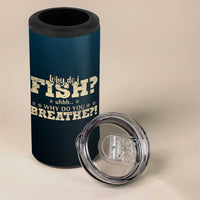 Fishing Gifts For Men 4 in 1 Can Cooler Tumbler Eat Sleep Fish Repeat Bass Fishing