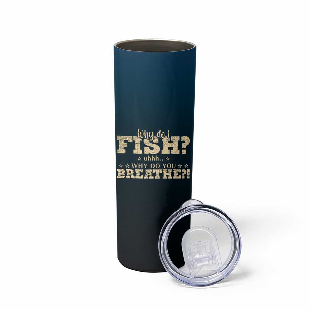 Fishing Gifts For Men Skinny Tumbler Eat Sleep Fish Repeat Bass Fishing
