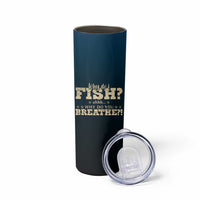 Fishing Gifts For Men Skinny Tumbler Eat Sleep Fish Repeat Bass Fishing