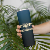 Fishing Gifts For Men Skinny Tumbler Eat Sleep Fish Repeat Bass Fishing